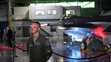 Prvé stíhacie lietadlo F-16 so slovenským znakom.