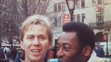Joe Borbély a kráľ futbalu Pelé.