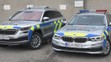 Nové policajné autá.