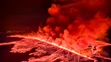 Erupcia na Islande. 