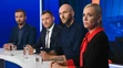 M. Šipoš, T. Taraba, M. Truban a D. Saková v relácii Na telo.