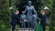 Odhalenie sochy princeznej Diany