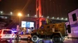 Vojenské vozidlo blokuje prístup do istanbulského klubu Reina, kde sa na Nový rok strieľalo.