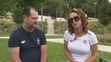 Rory Sabbatini s manželkou Martinou počas rozhovoru pre magazín Reflex.