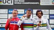 Trojnásobný majster sveta Peter Sagan, strieborný Nór Alexander Kristoff a bronzový Austrálčan Michael Matthews.