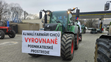 Protest farmárov v Prešove.