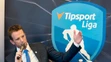Na snímke šéf Tipsport ligy Richard Lintner počas tlačovej konferencie.