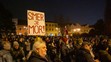 Protivládny protest v Prešove.