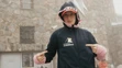 Barbora Piešová s Tribulom na horách.
