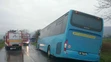 Zrážka auta s autobusom