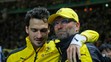 Stopér Mats Hummels sa lúči s trénerom Jürgenom Kloppom.