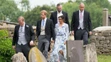 Meghan Markle spolu s princom Harrym na svadbe.