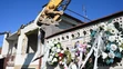 Búracie práce na pozemku s domom zavraždeného novinára Jána Kuciaka a jeho snúbenice Martiny Kušníkovej vo Veľkej Mači.