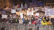 Protivládny protest v Bratislave.