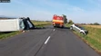 Čelná zrážka v Moravanoch.