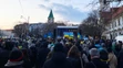 Zhromaždenie Mier Ukrajine.