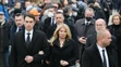 Prezidentka SR Zuzana Čaputová s partnerom na poslednej rozlúčke Mekyho Žbirku