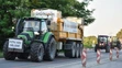 Protestná jazda farmárov z Michaloviec do Bratislavy za lepšie podmienky v poľnohospodárstve.