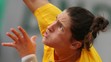 Nemecká tenistka Andrea Petkovičová na Roland Garros.