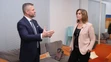 Veronika Remišová a Peter Pellegrini v relácii Na telo.