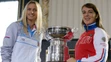 Petra Kvitová a Anastasia Pavľučenková.