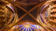 Interiér katedrály Notre Dame