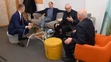 Martin M. Šimečka, František Mikloško a Milan Kňažko v relácii Na telo plus.