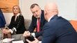 Milan Krajniak, Branislav Gröhling a Denisa Saková v relácii Na telo.