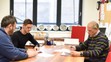 Róbert Jež podpisuje zmluvu so Spartakom Trnava.