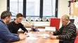 Róbert Jež podpisuje zmluvu so Spartakom Trnava.