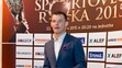 Motocyklový pretekár Štefan Svitko pred vyhlásením ankety Športovec roka.