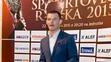 Motocyklový pretekár Štefan Svitko pred vyhlásením ankety Športovec roka.