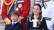 Princ Louis počas prehliadky