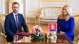 Zuzana Čaputová a Eduard Heger.