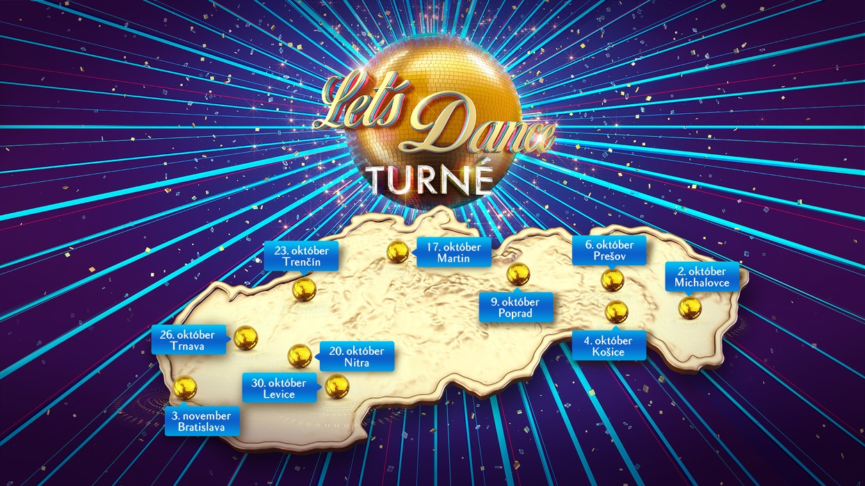 Veľkolepé Let’s Dance turné odhaľuje všetky mená, ktoré zažiaria na tanečnom parkete