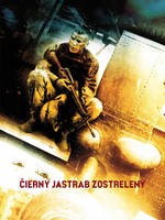 Čierny jastrab zostrelený