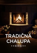 Tradičná chalupa krb