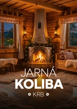 Jarná koliba krb