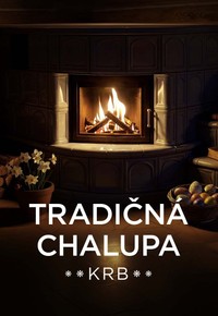 Tradičná chalupa krb