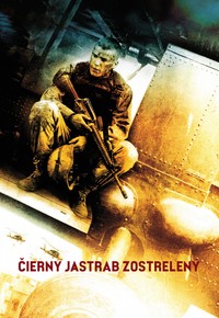 Čierny jastrab zostrelený