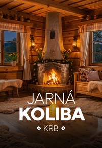 Jarná koliba krb