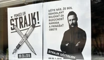 Nespokojní učitelia odovzdali vláde a parlamentu pokarhanie