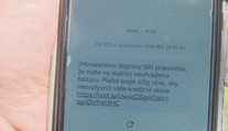 Slovákom začali chodiť SMS o podlžnostiach za používanie diaľnice. Pozor, ide o podvod