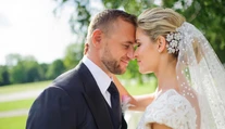 Ivana Gáborík žiarila počas celej svadby. Takto vyzerali jej popolnočné šaty