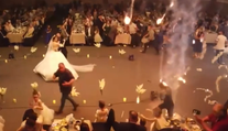 VIDEO: Novomanželský tanec ukončili plamene. Zverejnili detailné zábery tragického požiaru v Iraku