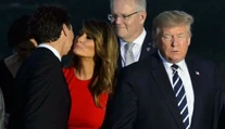 Fotka, ktorá dráždi fantáziu: Medzi Melaniou Trumpovou a Justinom Trudeaoum to poriadne iskrilo