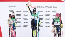 Švédka Swennová-Larssonová si pripísal druhý triumf v slalome. Na štarte chýbala aj Gutová-Behramiová