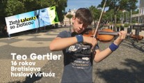 Má iba 16 rokov a už je považovaný za svetovú špičku. Huslový virtuóz z Bratislavy rozplakal aj Placida Dominga
