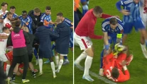 VIDEO: Najlepší Trenčan provokatívne zamával kotlu, urážali mu rodinu. V roztržke skončil na zemi