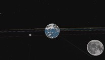 Medzi Zemou a Mesiacom preletel asteroid
